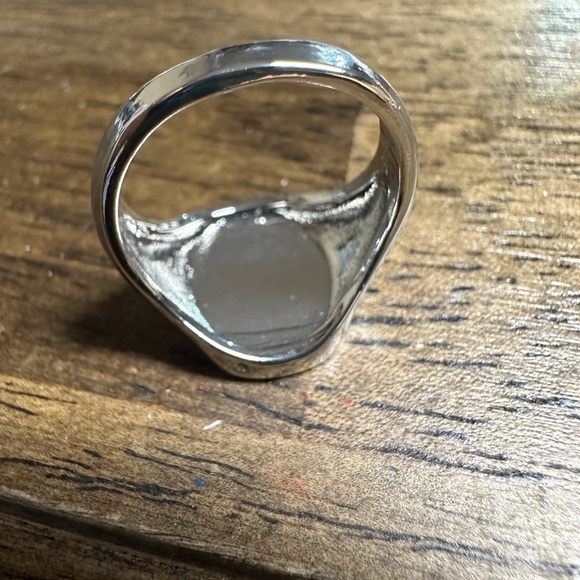 Wildflower signet ring wild flower stamped 925✅ - Picture 4 of 5